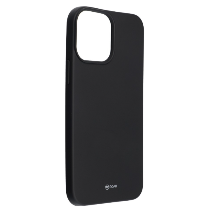 Silikónové puzdro na Apple iPhone 13 Roar Colorful Jelly čierne