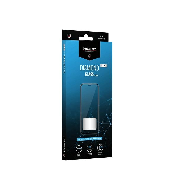 Tvrdené sklo na Samsung Galaxy A22 5G My Screen Diamond Lite Edge čierne
