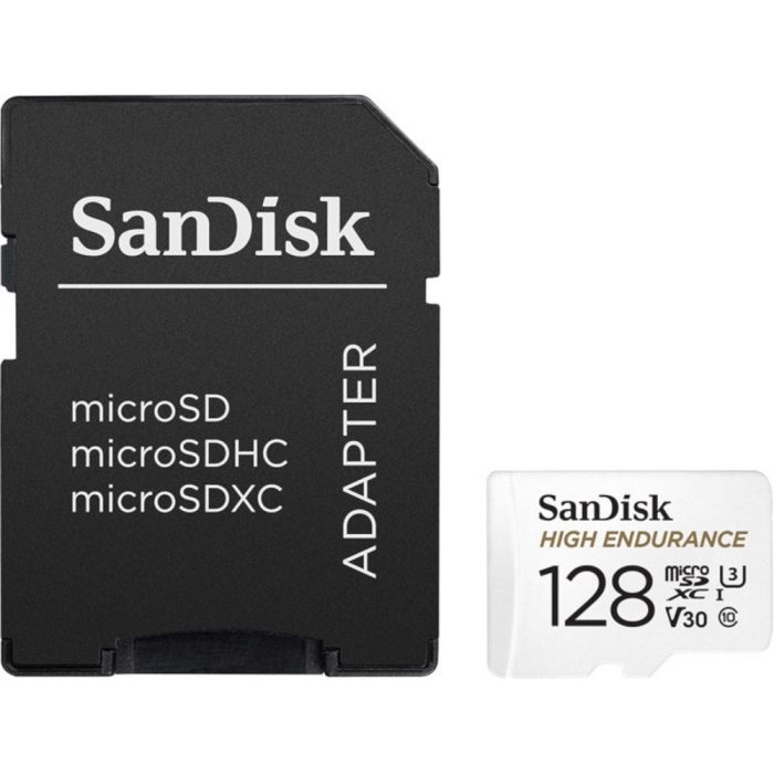 Pamäťová karta SanDisk High Endurance microSDXC 128 GB 100 MB/s/40 MB/s + adaptér