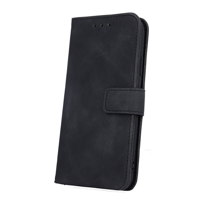 Diárové puzdro na Apple iPhone 7/8/SE 2020/SE 2022 Smart Velvet čierne