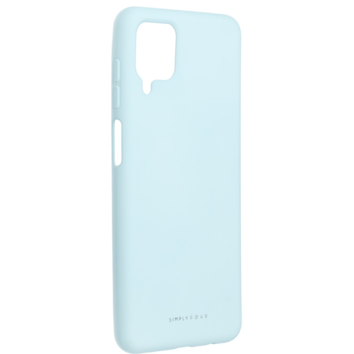 Silikónové puzdro na Samsung Galaxy A12/M12 Roar Space modré
