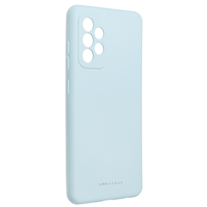 Silikónové puzdro na Samsung Galaxy A52/A52 5G/A52s 5G Roar Space modré