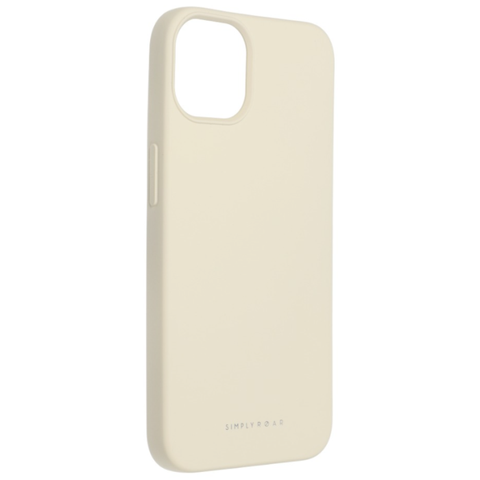Silikónové puzdro na Apple iPhone 13 Roar Space béžové