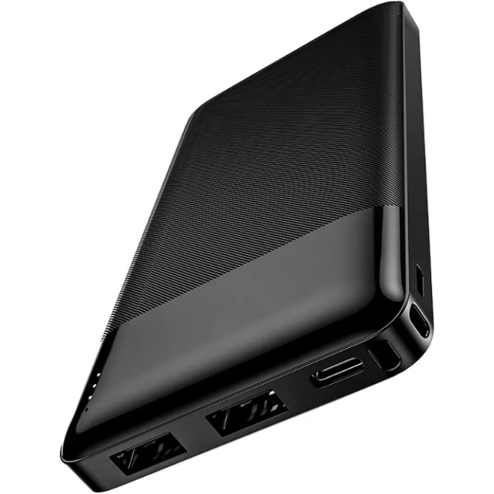 Powerbanka HOCO J72, 10 000 mAh, LCD 10W, čierna