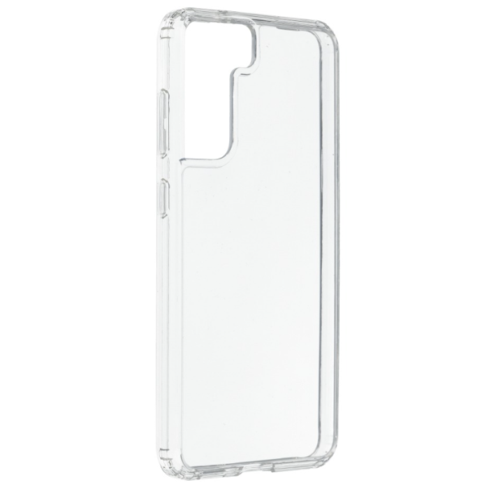 Plastové puzdro na Samsung Galaxy S21 FE Super Clear Hybrid transparentné