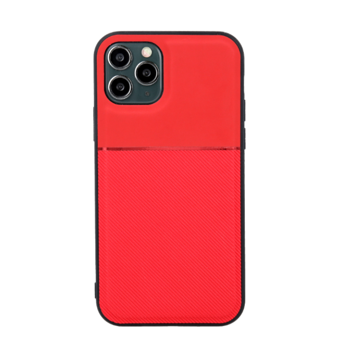 Plastové puzdro na Apple iPhone 11 Elegance červené