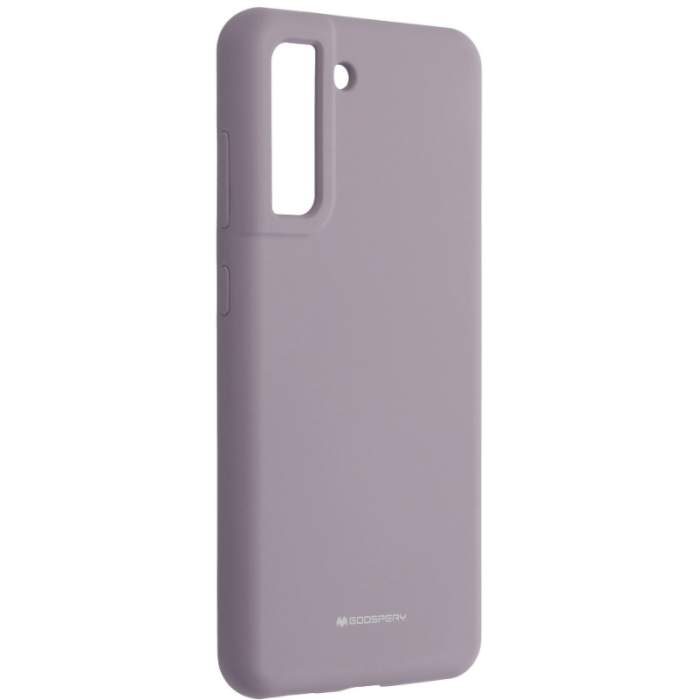 Silikónové puzdro na Samsung Galaxy S21 FE 5G Mercury Silicone levanduľové