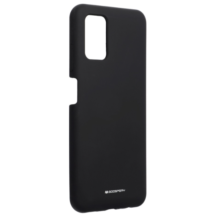 Silikónové puzdro na Samsung Galaxy A03s Mercury Silicone čierne