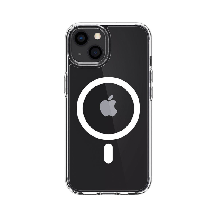 Odolné puzdro na Apple iPhone 13 Spigen Ultra Hybrid Magsafe biele