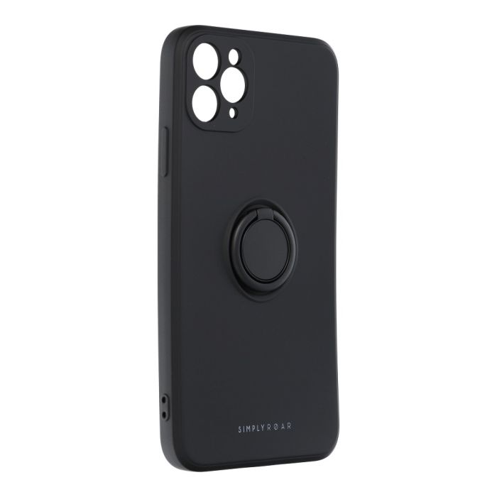 Silikónové puzdro na Apple iPhone 11 Pro Max Roar Amber čierne