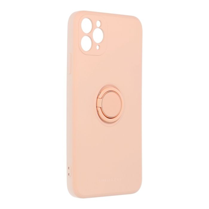 Silikónové puzdro na Apple iPhone 11 Pro Roar Amber ružové