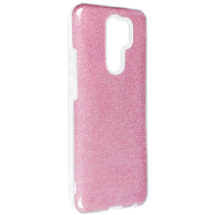 Silikónové puzdro na Xiaomi Redmi 10 Forcell Shining ružové