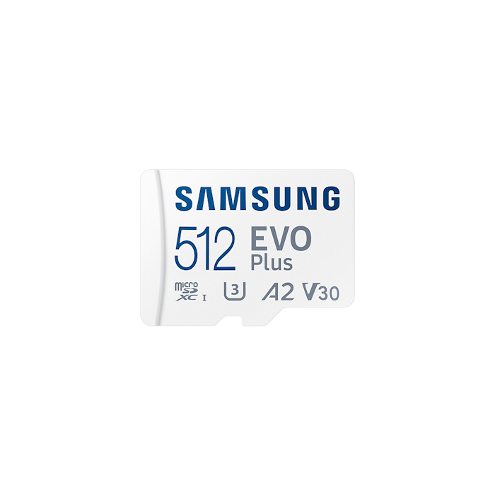 Pamäťová karta Samsung micro SDXC 512 GB EVO Plus + SD adaptér