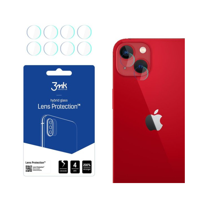 Tvrdené sklo na fotoaparát na Apple iPhone 13 3mk Hybrid Lens Protection