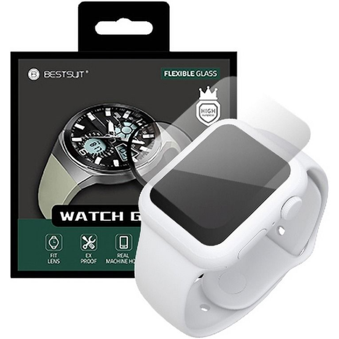 Tvrdené sklo na Apple Watch series 7 41mm Bestsuit Flexible Hybrid 5H