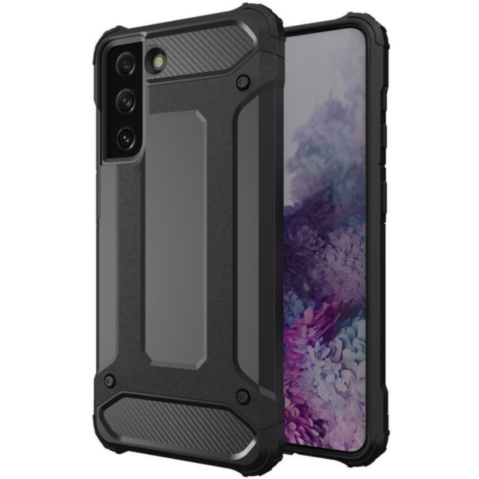 Odolné puzdro na Samsung Galaxy S22 5G Forcell Armor čierne