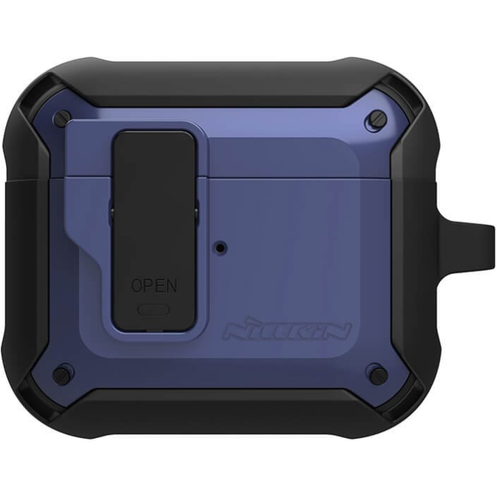 Puzdro na Apple AirPods 3 Nillkin Bounce modré