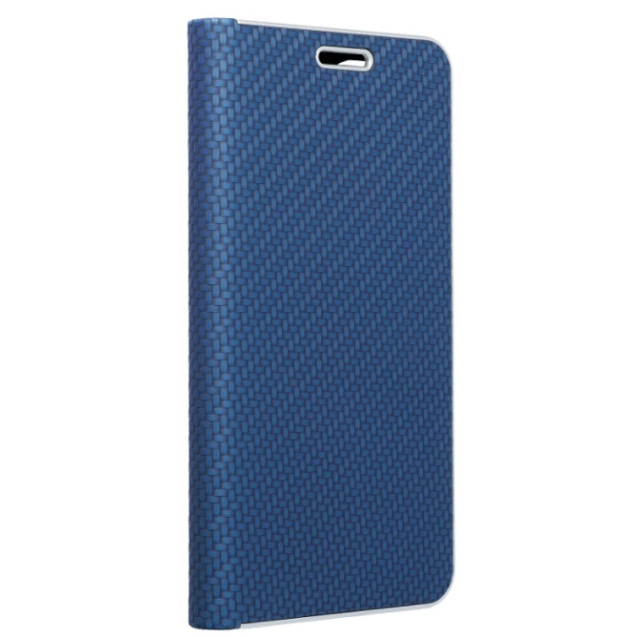 Diárové puzdro na Xiaomi Mi 11 Lite/Mi 11 Lite 5G Forcell Luna Carbon modré
