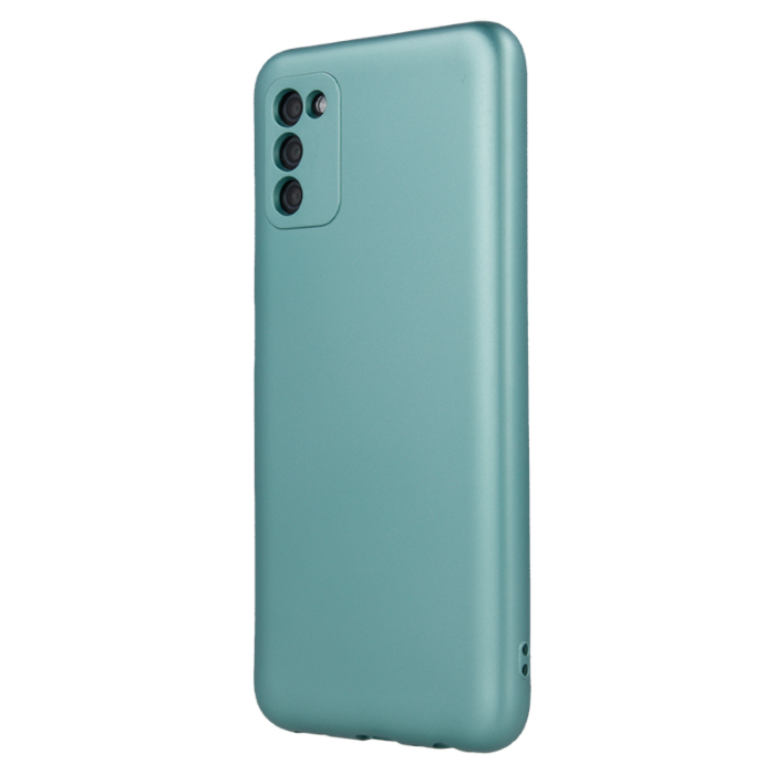 Silikónové puzdro na Motorola Moto E7 Power/E7i Power Metallic zelené