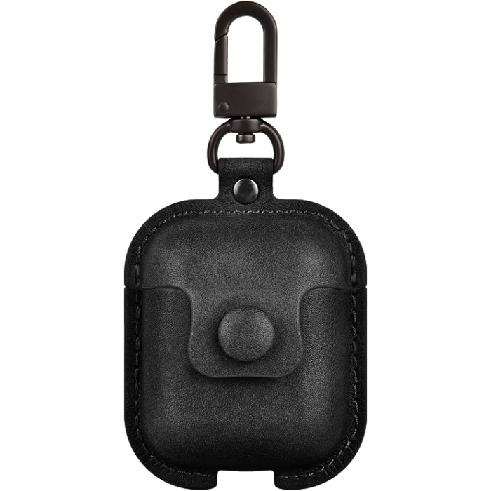 Puzdro na Apple AirPods 1/2 COTEetCI PU Case Black