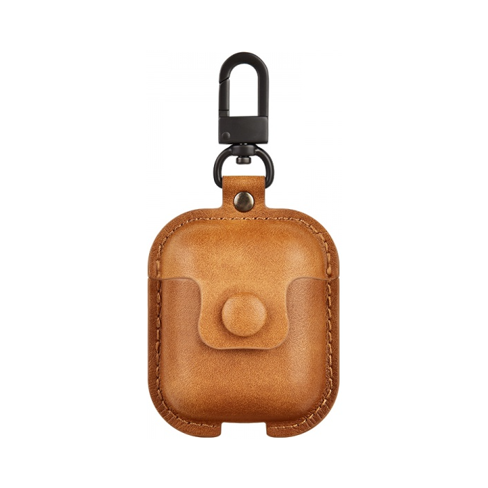 Puzdro na AirPods COTEetCI PU case brown 