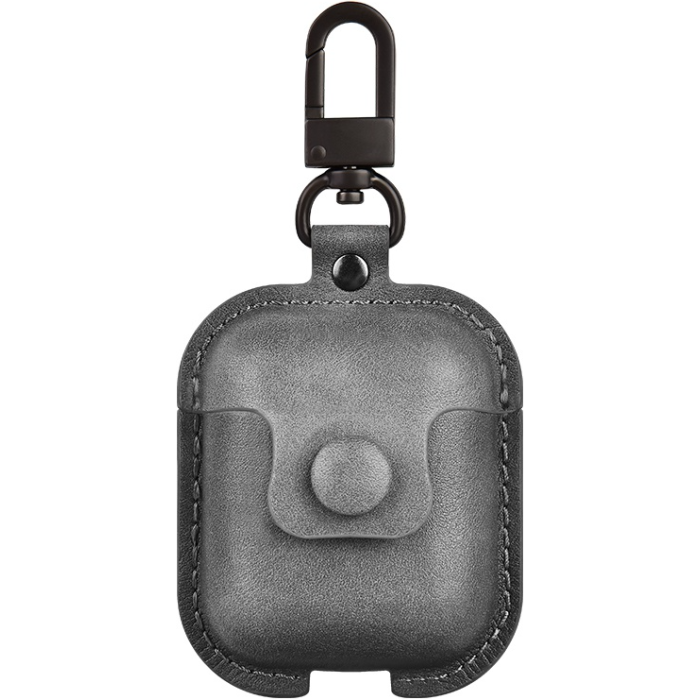 Puzdro na Apple AirPods 1/2 COTEetCI PU Case Grey