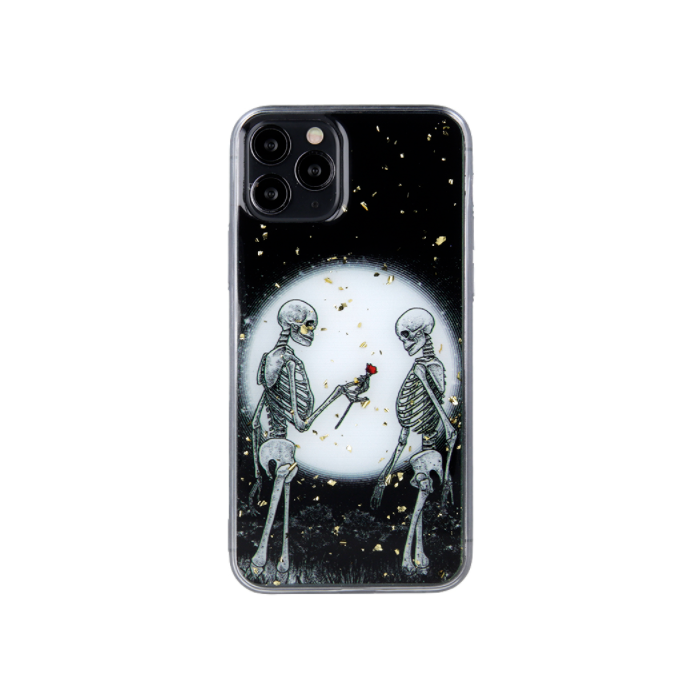 Silikónové puzdro na Samsung Galaxy A03s A037 Romantic Skeletons 2
