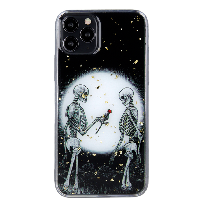 Silikónové puzdro na Samsung Galaxy A13 5G Romantic Skeletons 2