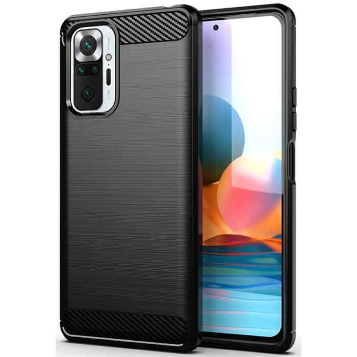 Silikónové puzdro na Xiaomi Redmi Note 11/11s Forcell Carbon čierne