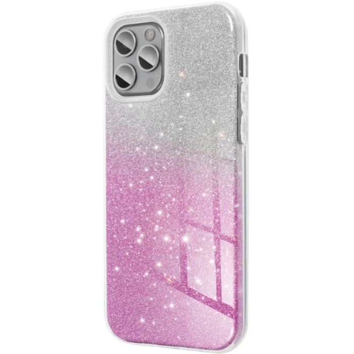 Silikónové puzdro na Xiaomi Redmi Note 11S 5G/11T 5G/Poco M4 Pro 5G Forcell Shining strieborno-ružové