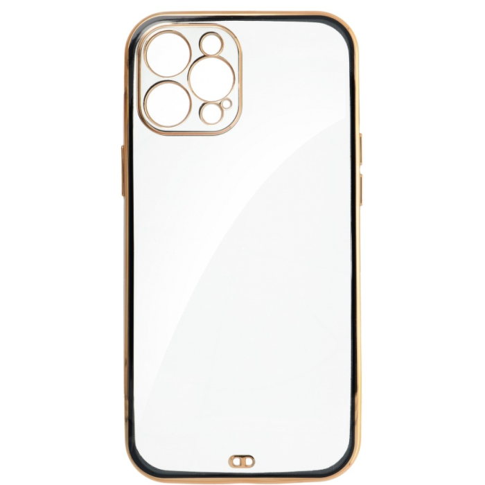 Silikónové puzdro na Apple iPhone 12 Pro Forcell LUX čierne