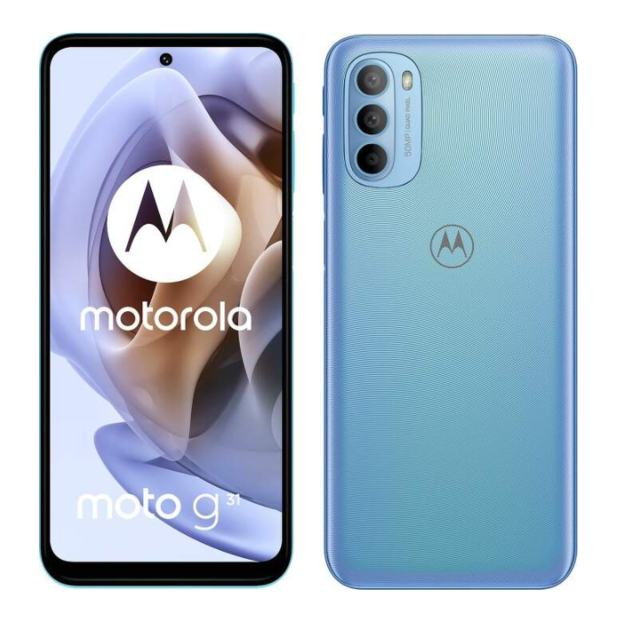 Motorola Moto G31, 4/64 GB, Dual SIM, Blue - SK distribúcia