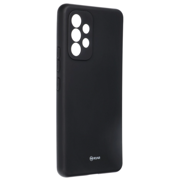 Silikónové puzdro na Samsung Galaxy A53 5G Roar Colorful Jelly čierne 