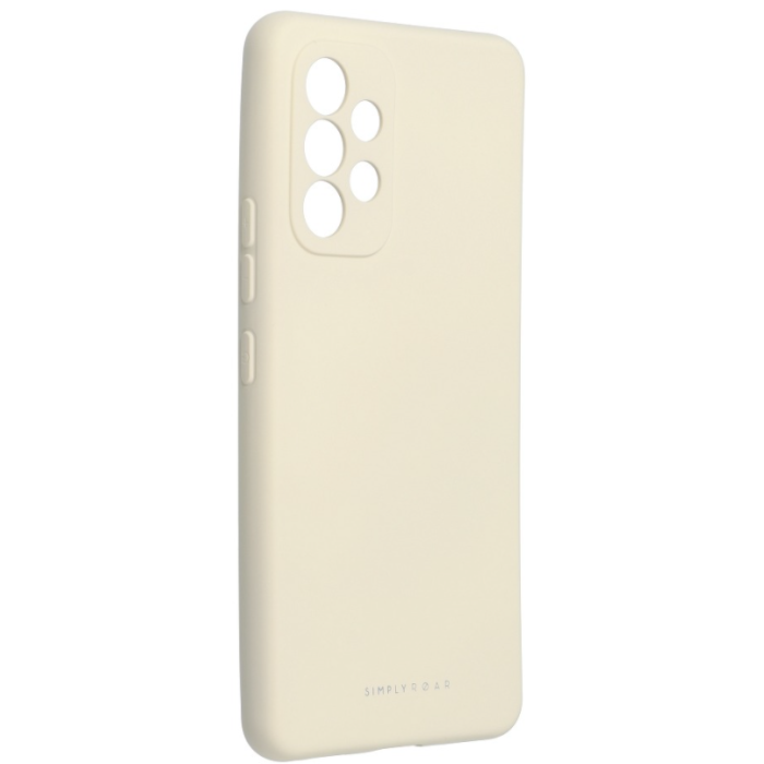 Silikónové puzdro na Samsung Galaxy A53 5G Roar Space béžové