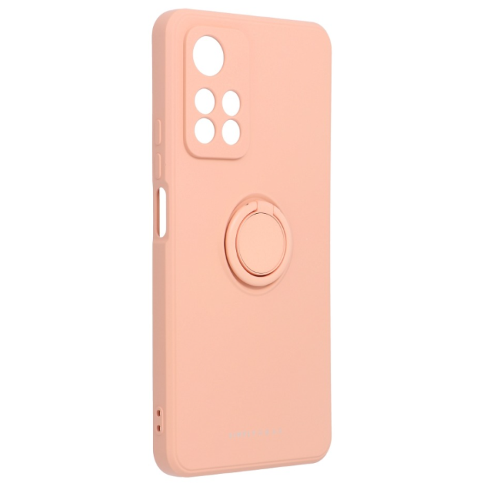 Silikónové puzdro na Xiaomi Redmi Note 11 Pro/11 Pro 5G Roar Amber ružové