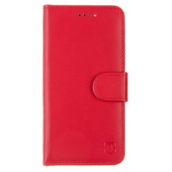 Diárové puzdro na Realme 9i/Oppo A96 Tactical Field Notes červené