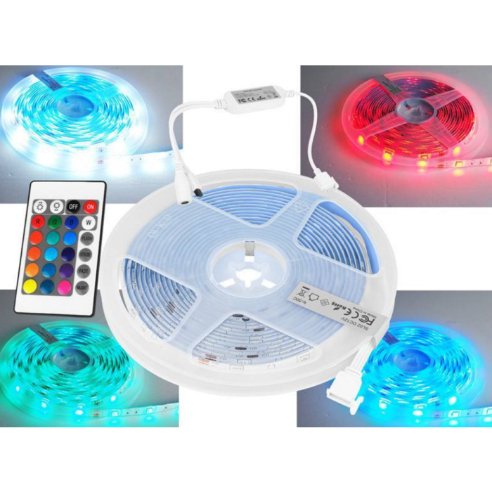 Led pásik LTC String RGB SND5050 WIFI IP65 + RC LTC