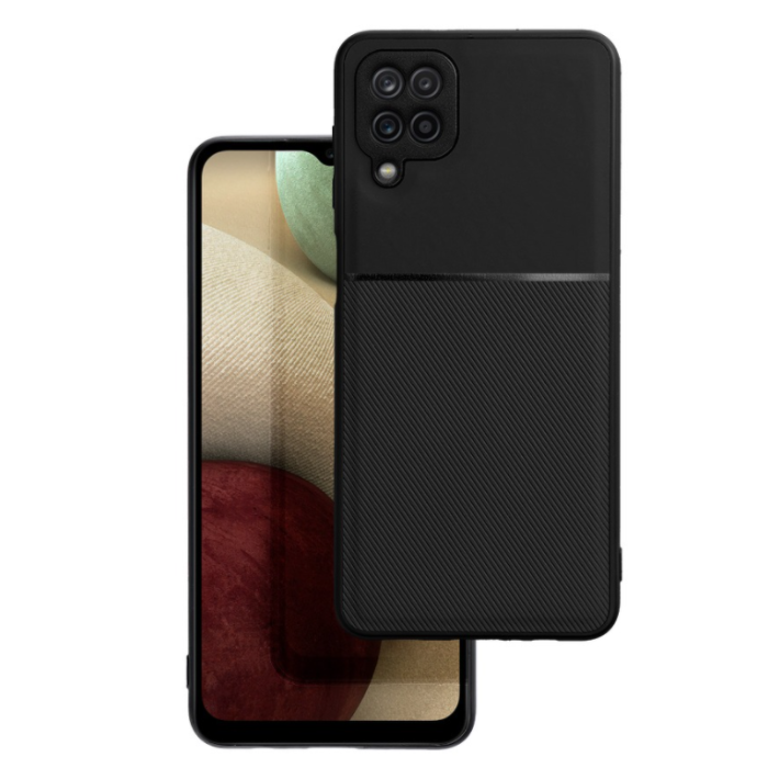 Plastové puzdro na Samsung Galaxy A12 A125/M12 M127 Forcell Noble čierne