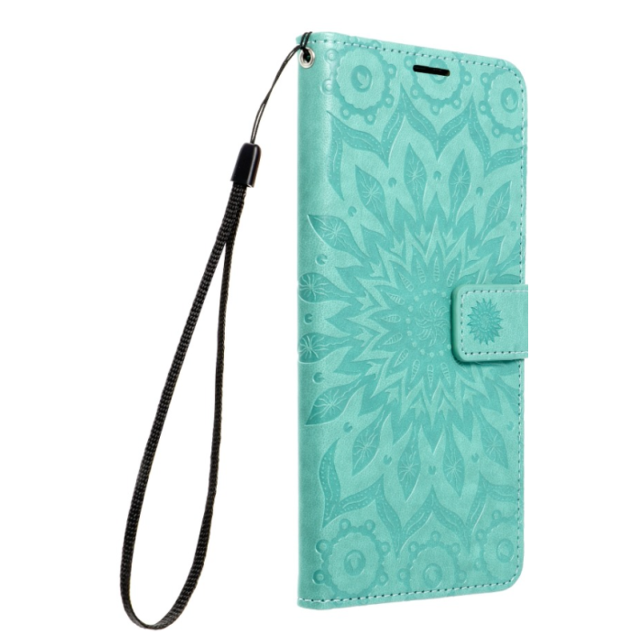 Diárové puzdro na Samsung Galaxy A13 A135 Forcell MEZZO mandala zelené