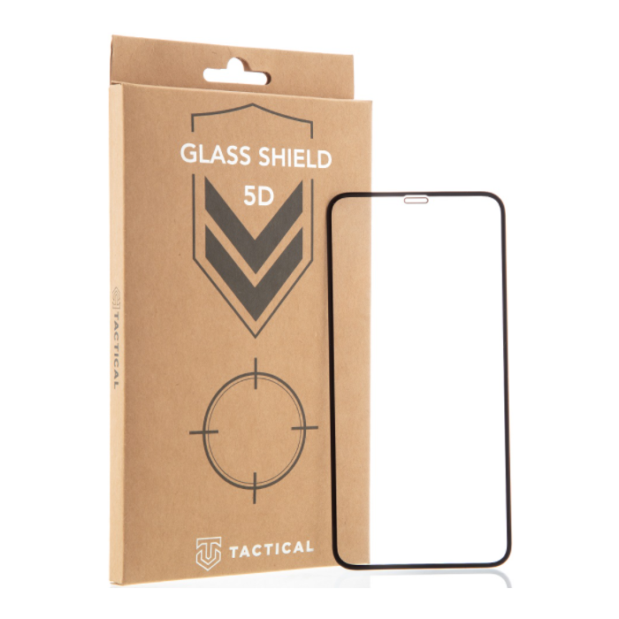 Tvrdené sklo na OPPO Reno 7 Lite/Reno 7 Tactical Shield 5D celotvárové čierne