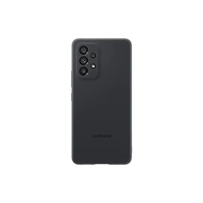 Silikónové puzdro Samsung na Samsung Galaxy A53 5G A536 EF-PA536TBE Silicone Cover čierne