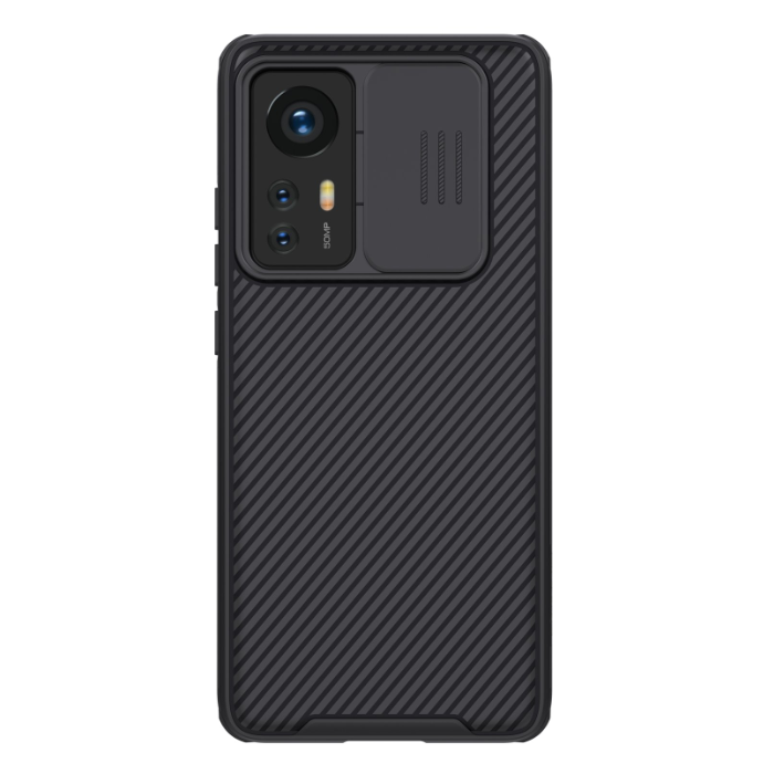 Plastové puzdro na Xiaomi 12 5G Nillkin CamShield čierne 