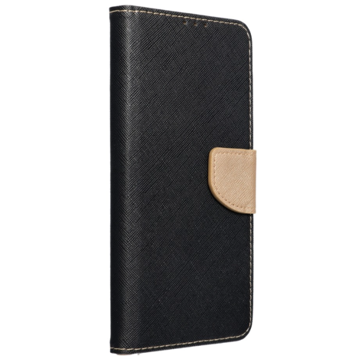 Diárové puzdro na Samsung Galaxy A13 5G Fancy čierno-zlaté