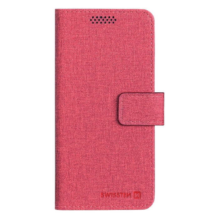 Univerzálne puzdro Swissten Libro Uni XL(158x80mm) červené