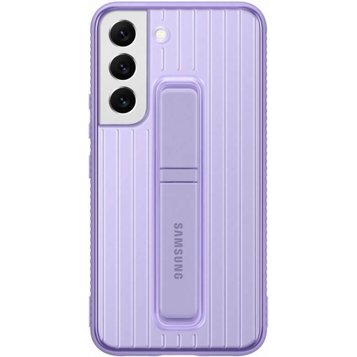 Odolné puzdro Samsung na Samsung Galaxy S22 5G S901 EF-RS901CVE Protective Standing fialové