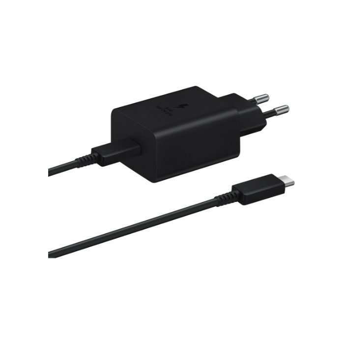 Rýchlonabíjačka Samsung EP-T4510XBE 45W USB-C + USB-C kábel čierna (Blister)