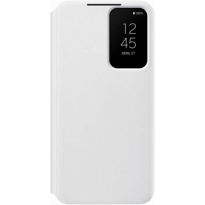 Diárové puzdro Samsung na Samsung Galaxy S22 5G S901 EF-ZS901CWE Clear View biele