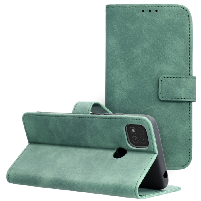 Diárové puzdro na Xiaomi Redmi 9C Forcell Tender zelené