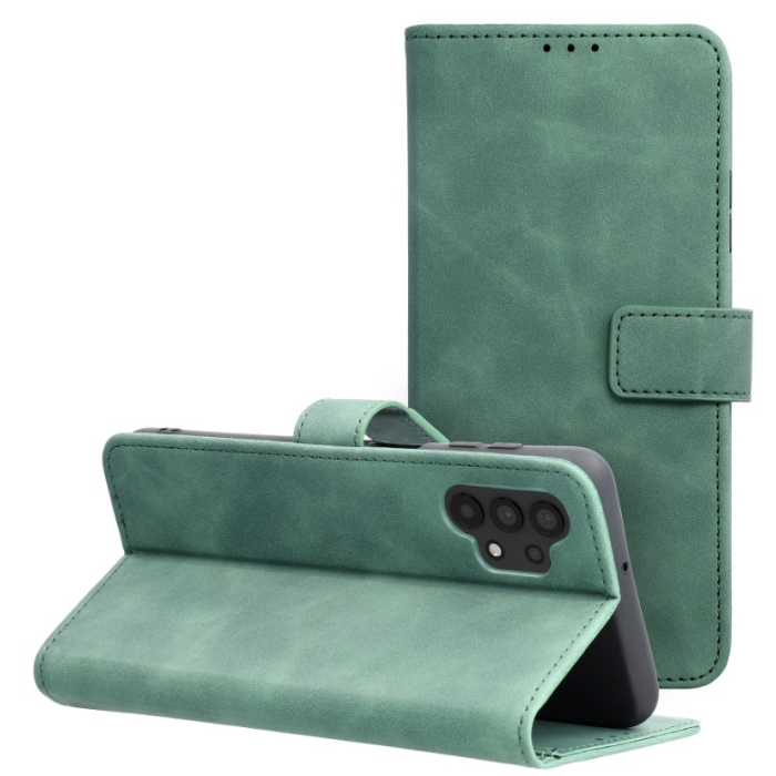Diárové puzdro na Samsung Galaxy A32 5G A326 Forcell Tender zelené