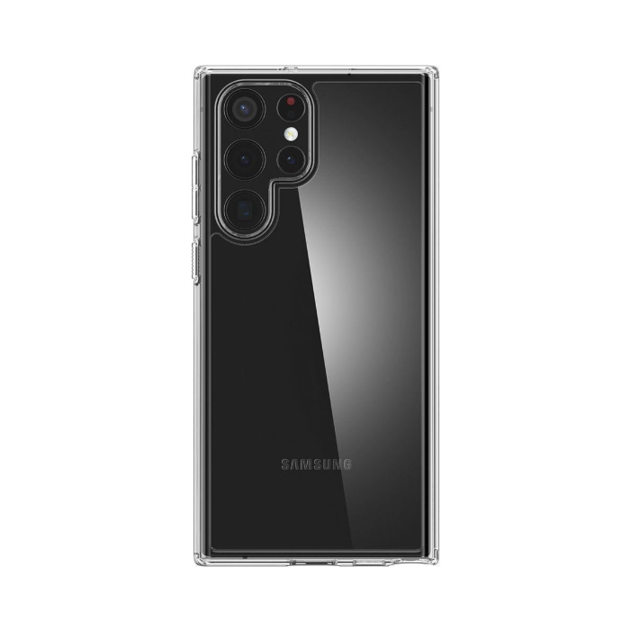 Odolné puzdro na Samsung Galaxy S22 Ultra 5G S908 Spigen Ultra Hybrid Crystal transparentné